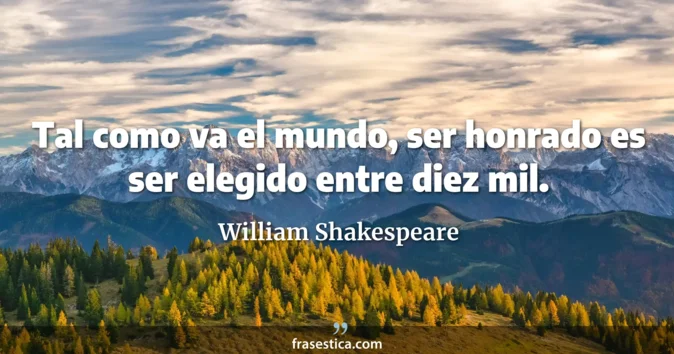 Cita de William Shakespeare