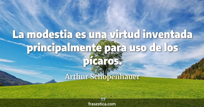 Cita de Arthur Schopenhauer