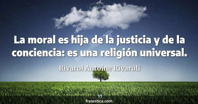 Cita de Rivarol Antoine Rivaroli