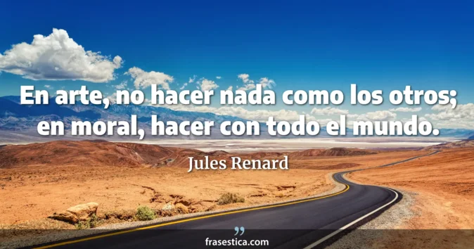 Cita de Jules Renard