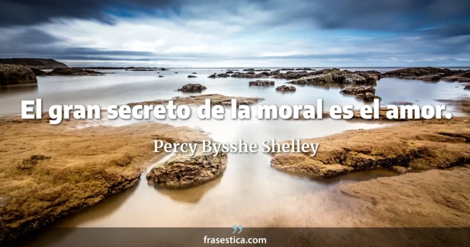 Cita de Percy Bysshe Shelley