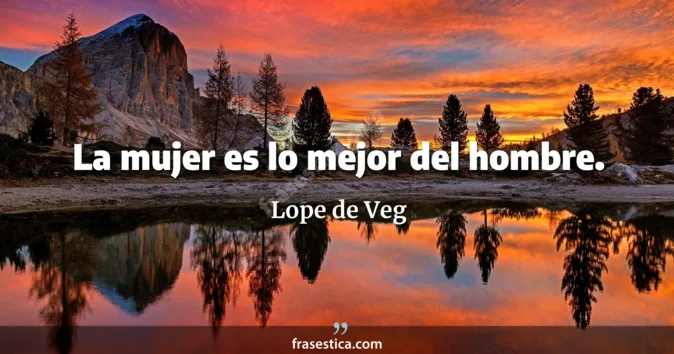 Cita de Lope de Veg