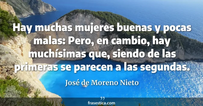 Cita de José de Moreno Nieto