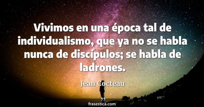 Cita de Jean Cocteau