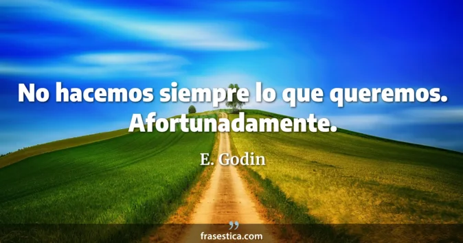 Cita de E. Godin