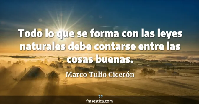 Cita de Marco Tulio Cicerón