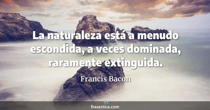 Cita de Francis Bacon