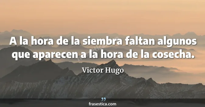 Cita de Victor Hugo