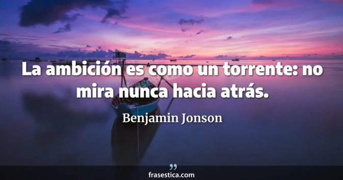 Cita de Benjamin Jonson