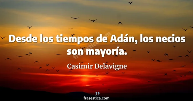 Cita de Casimir Delavigne