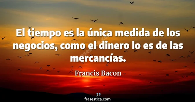Cita de Francis Bacon