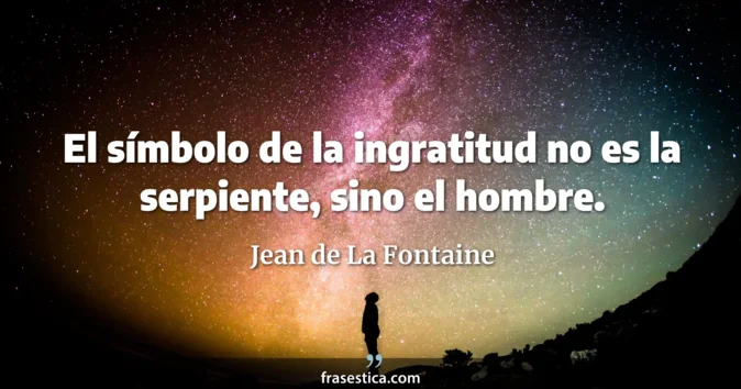 Cita de Jean de La Fontaine