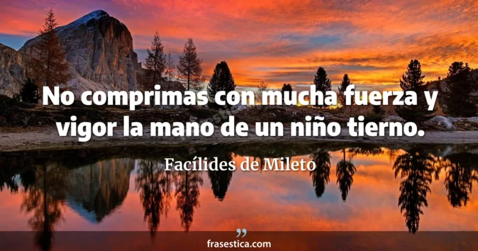 Cita de Facílides de Mileto
