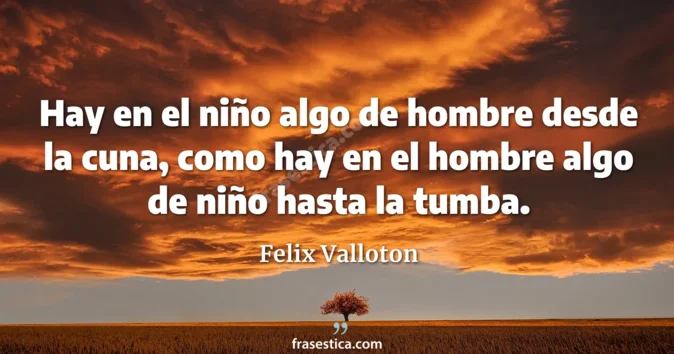 Cita de Felix Valloton