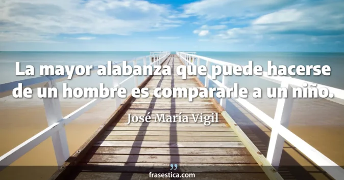 Cita de José María Vigil