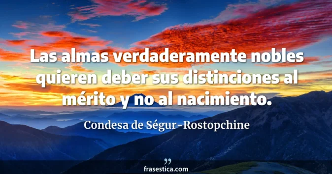 Cita de Condesa de Ségur-Rostopchine