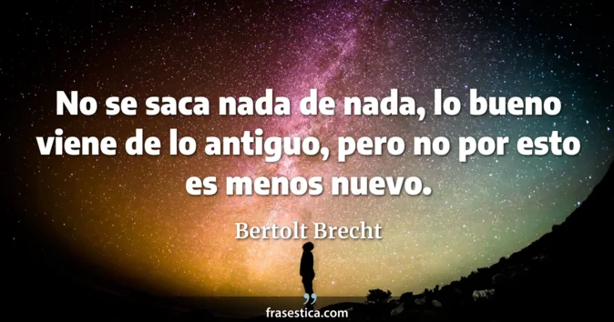Cita de Bertolt Brecht