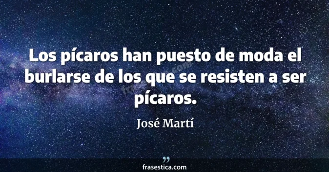 Cita de José Martí