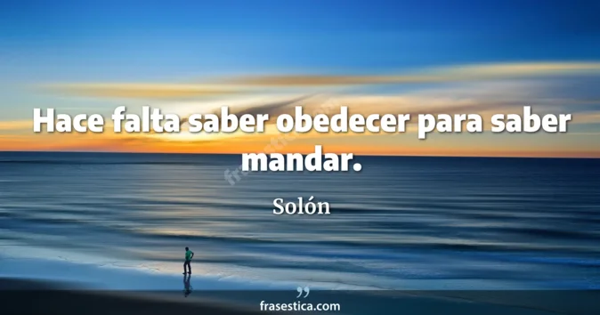 Cita de Solón