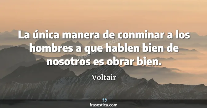 Cita de Voltair