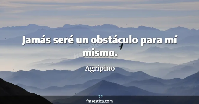Cita de Agripino