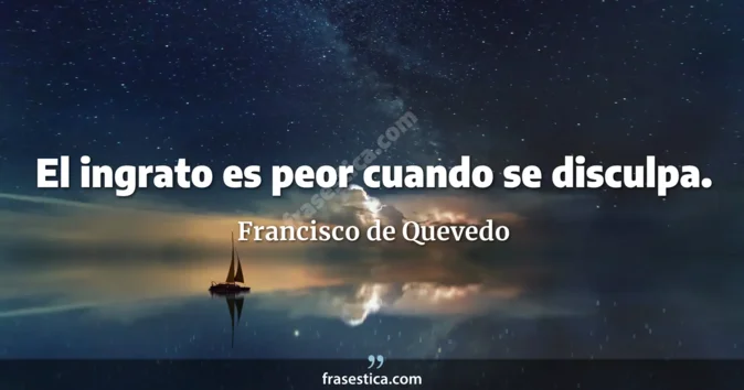 Cita de Francisco de Quevedo