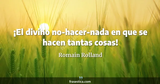 Cita de Romain Rolland