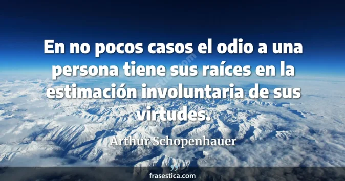 Cita de Arthur Schopenhauer