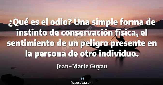 Cita de Jean-Marie Guyau