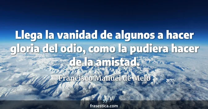 Cita de Francisco Manuel de Melo