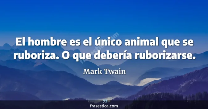 Cita de Mark Twain
