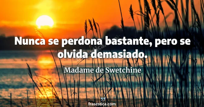 Cita de Madame de Swetchine