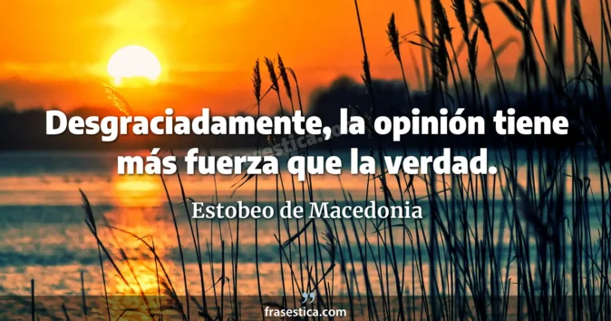 Cita de Estobeo de Macedonia