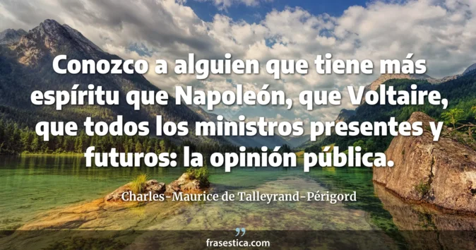 Cita de Charles-Maurice de Talleyrand-Périgord