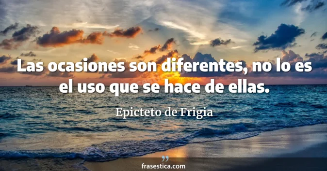 Cita de Epicteto de Frigia