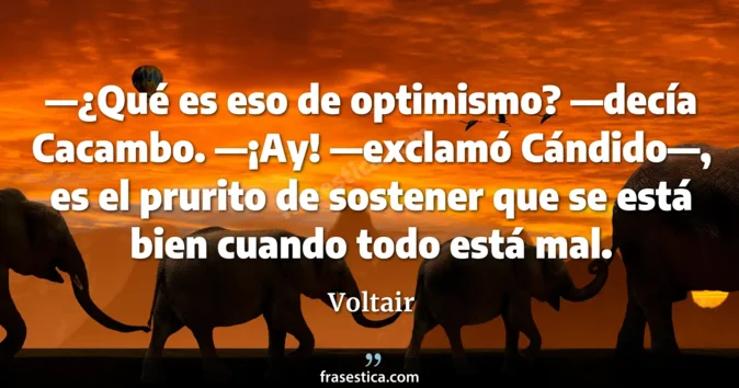 Cita de Voltair