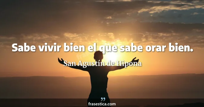 Cita de San Agustín de Hipona