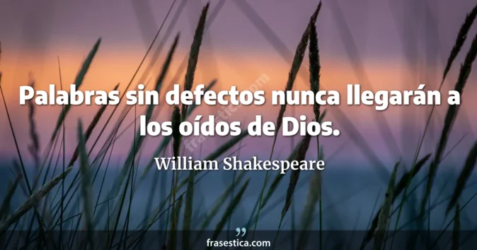 Cita de William Shakespeare