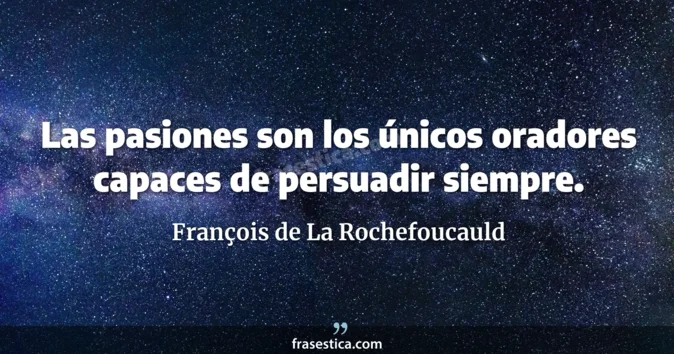 Cita de François de La Rochefoucauld