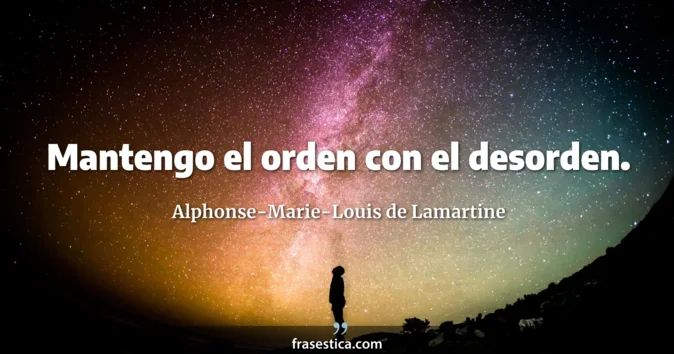 Cita de Alphonse-Marie-Louis de Lamartine