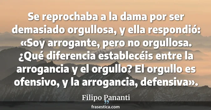Cita de Filipo Pananti