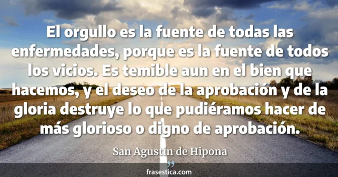 Cita de San Agustín de Hipona
