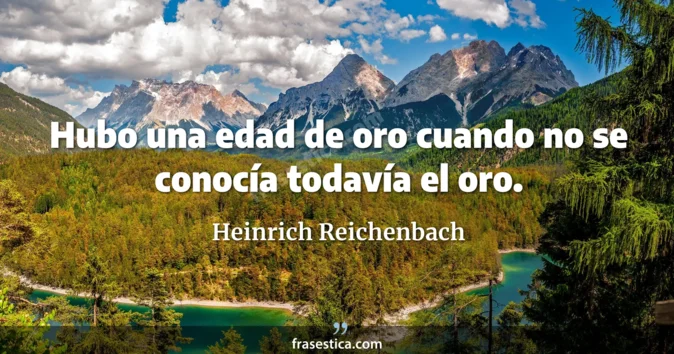 Cita de Heinrich Reichenbach