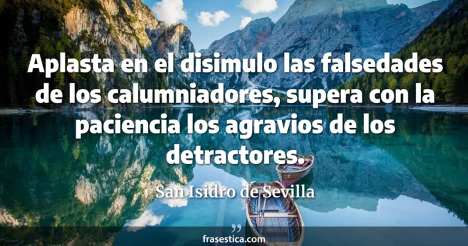 Cita de San Isidro de Sevilla