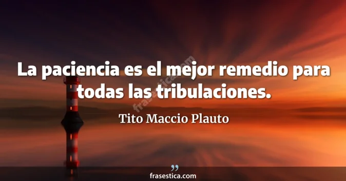 Cita de Tito Maccio Plauto