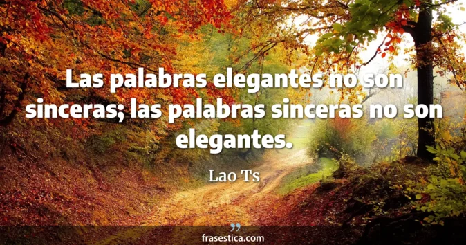Cita de Lao Ts
