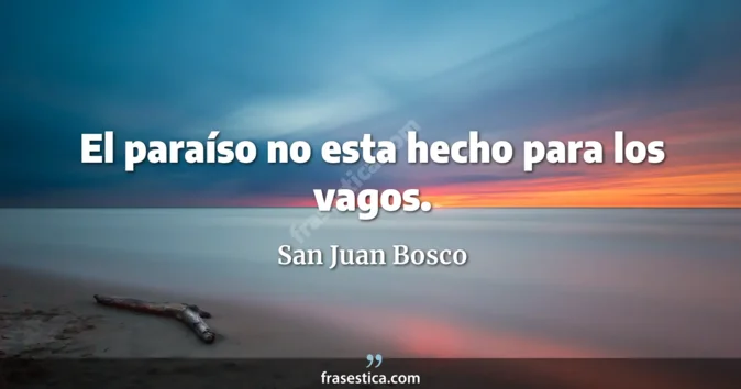 Cita de San Juan Bosco