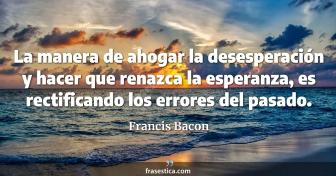 Cita de Francis Bacon