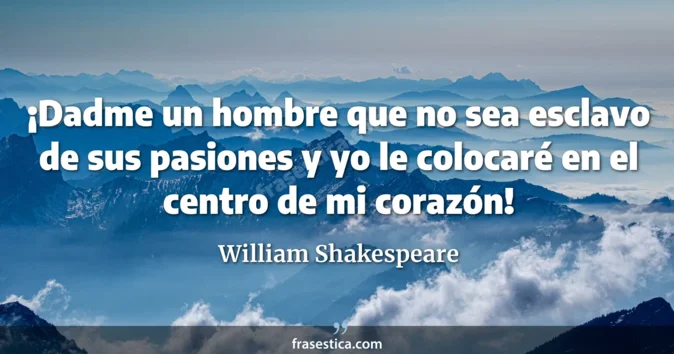 Cita de William Shakespeare