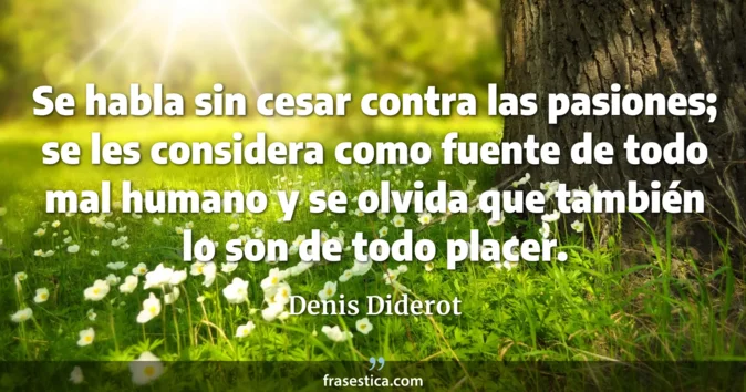 Cita de Denis Diderot